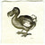 Mini Letterpress Cards from Le Vocabulaire Illustré Note Card Papillon Press Dodo - gray 