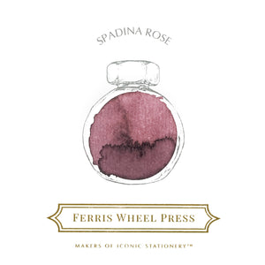 38ml - Spadina Rose Ink Bottled Ink Ferris Wheel Press 