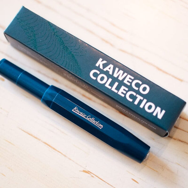 Kaweco Collection Sport Fountain Pen: Toyama Teal Kaweco Pen Papillon Press 