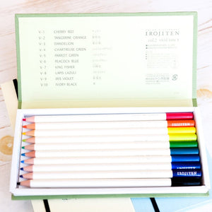 Irojiten Colored Pencils Dictionary Colored Pencil Tombow 