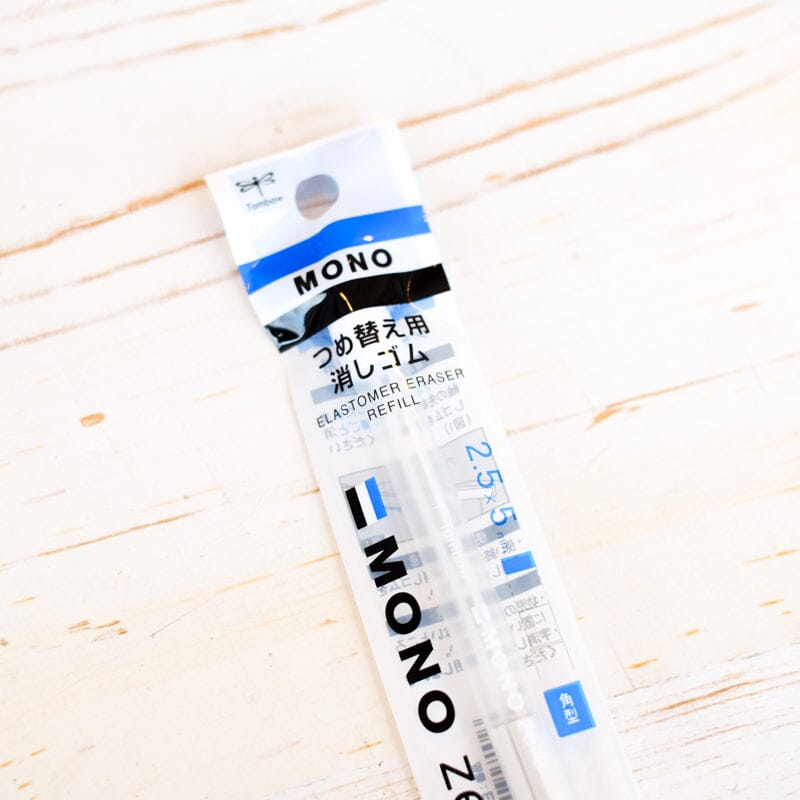 Mono Zero Eraser Refill - Rectangle Eraser Papillon Press 