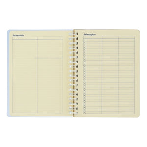 Rollbahn Spiral Bound Free Diary