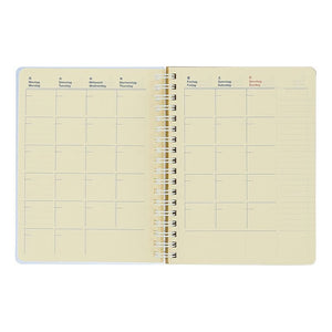 Rollbahn Spiral Bound Free Diary