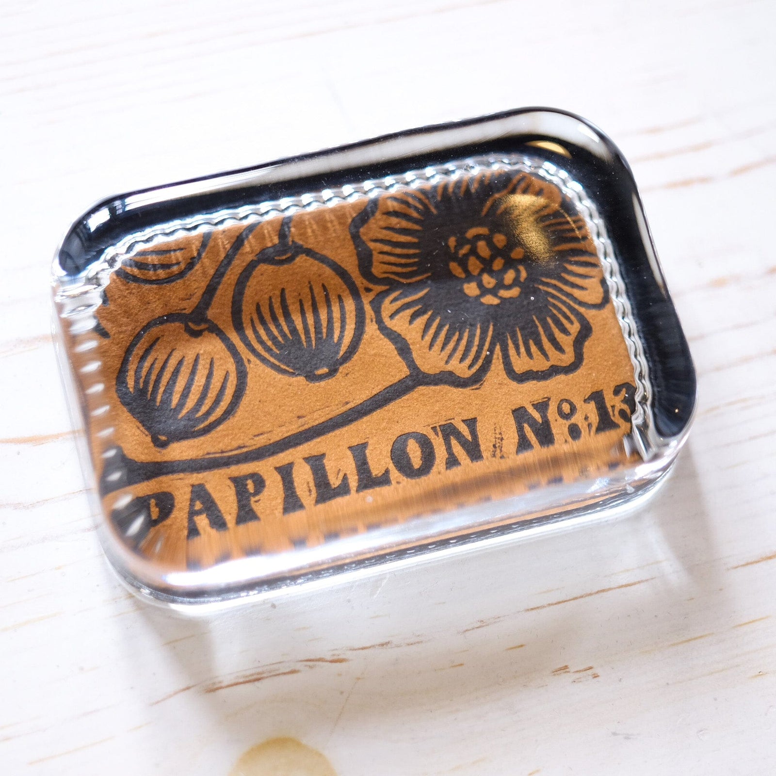 Glass Paperweight - Heirloom Rectangle