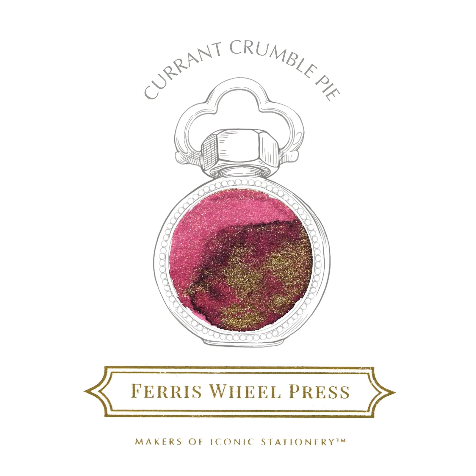 38 ml - Currant Crumble Pie Bottled Ink Ferris Wheel Press 