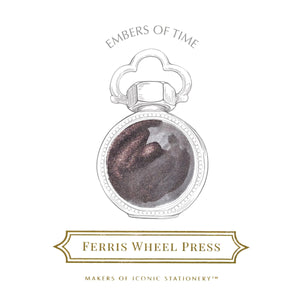38 ml - Embers of Time Bottled Ink Ferris Wheel Press 