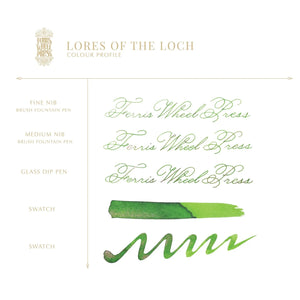 FerriTales - Bestiary Series - Lores of the Loch - 85ml Bottled Ink Ferris Wheel Press 