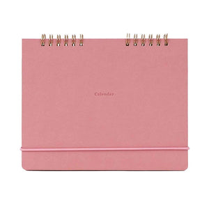 2027 Lepre Desk Calendar Planner Hightide Pink 