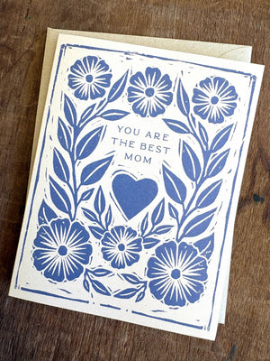 "You are the Best Mom" Greeting Card Greeting Card Katharine Watson 