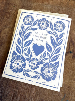 "You are the Best Mom" Greeting Card Greeting Card Katharine Watson 