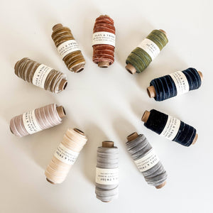 Flax & Twine 3/8" Velvet Ribbon - 10 Yards Flax & Twine 