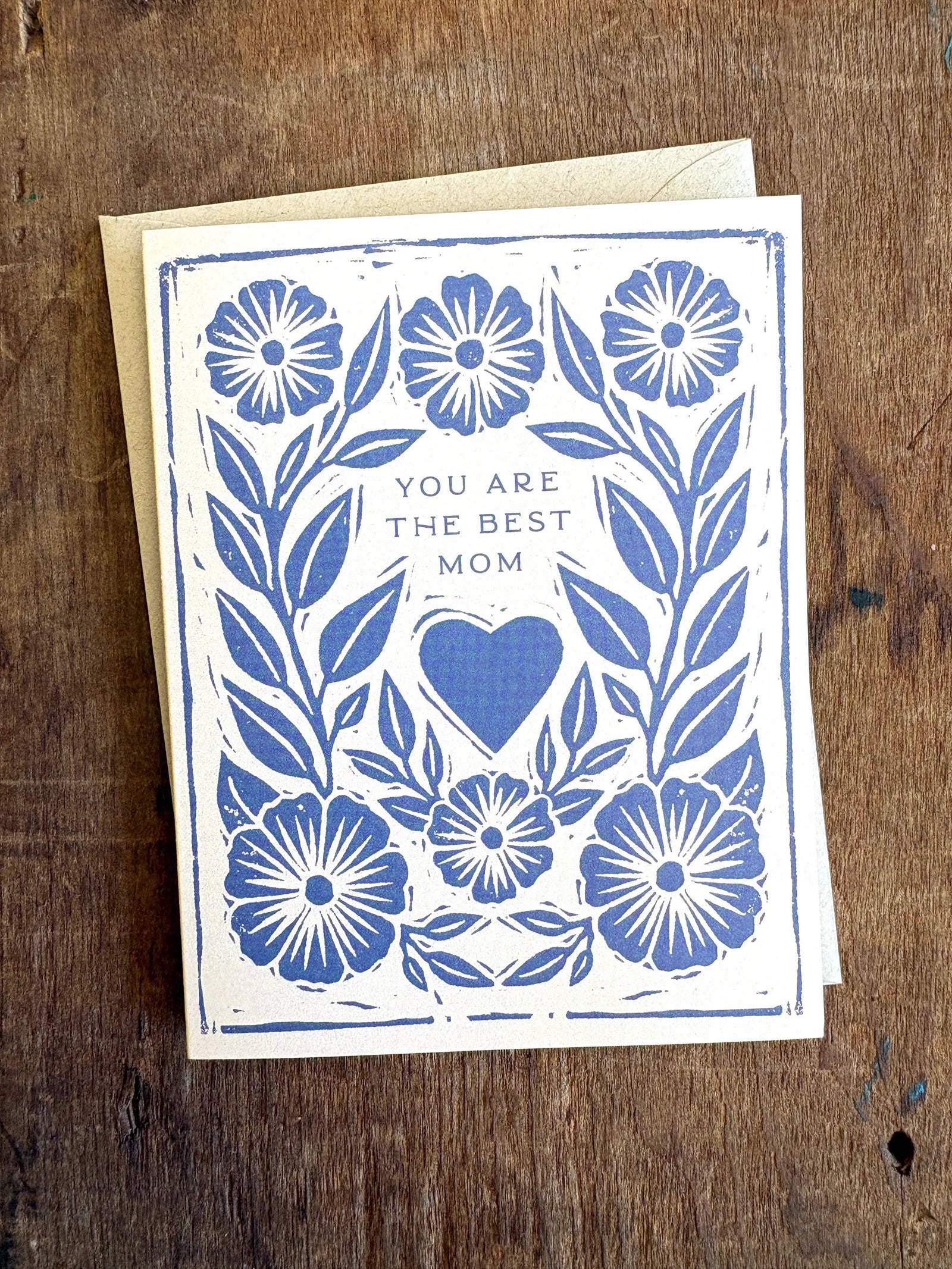 "You are the Best Mom" Greeting Card Greeting Card Katharine Watson 