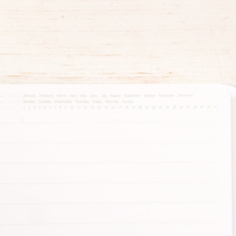 365 Days Notebook A5 - 2026 - Black Planner Stalogy 