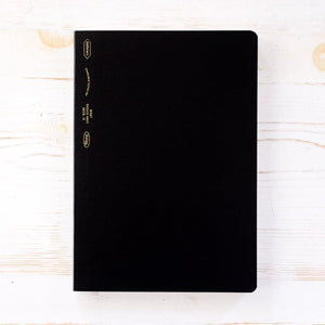 365 Days Notebook A5 - 2026 - Black Planner Stalogy 