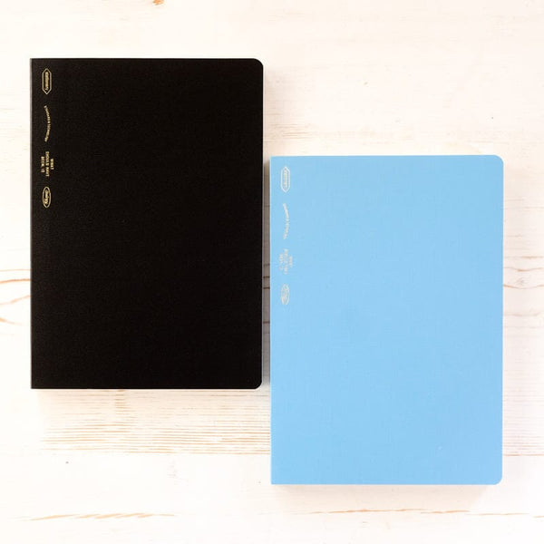 365 Days Notebook A5 - 2026 - Black - Papillon Press