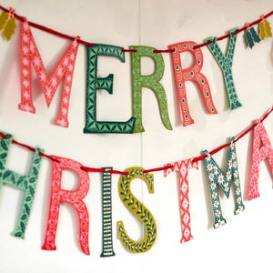 Merry Christmas Banner Cambridge Imprint 