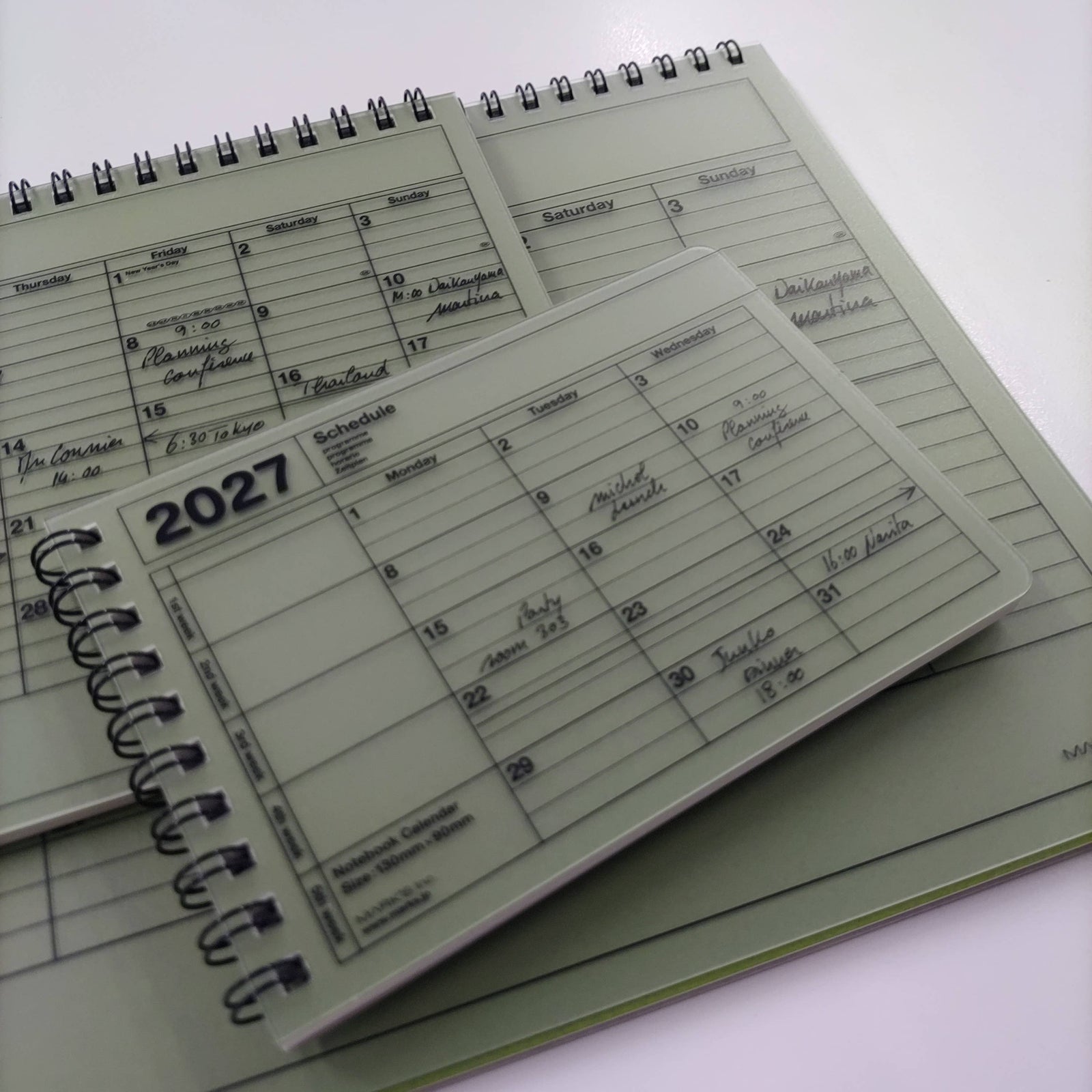 Notebook Calendar 2027 – Monthly Planner with Notes B7, XS Planner MARK'S Inc. 