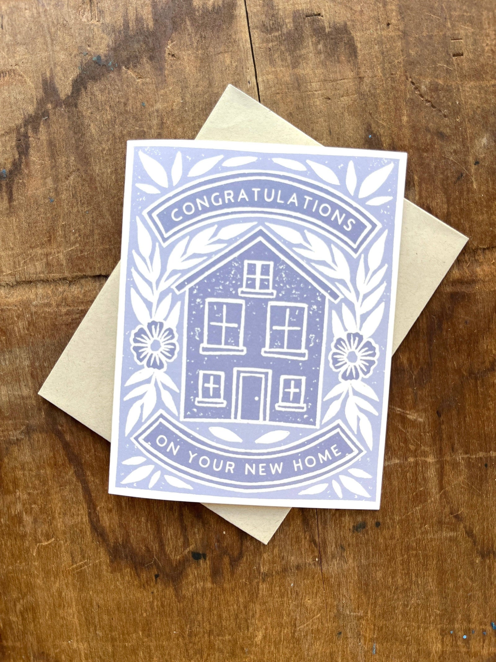 "Congratulations On Your New Home," Greeting Card Greeting Card Katharine Watson 