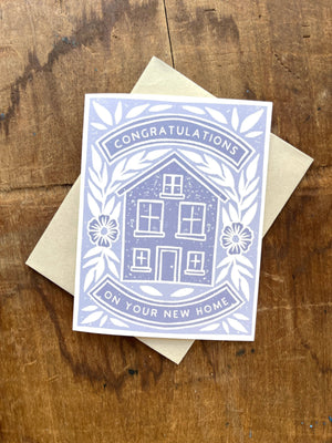 "Congratulations On Your New Home," Greeting Card Greeting Card Katharine Watson 