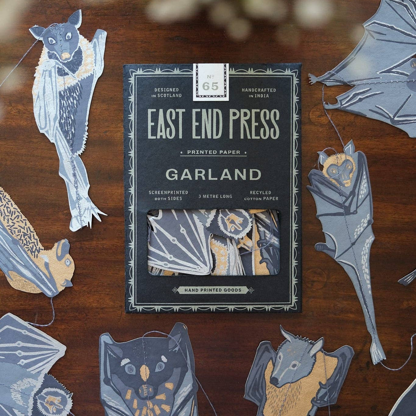 Bats Sewn Garland