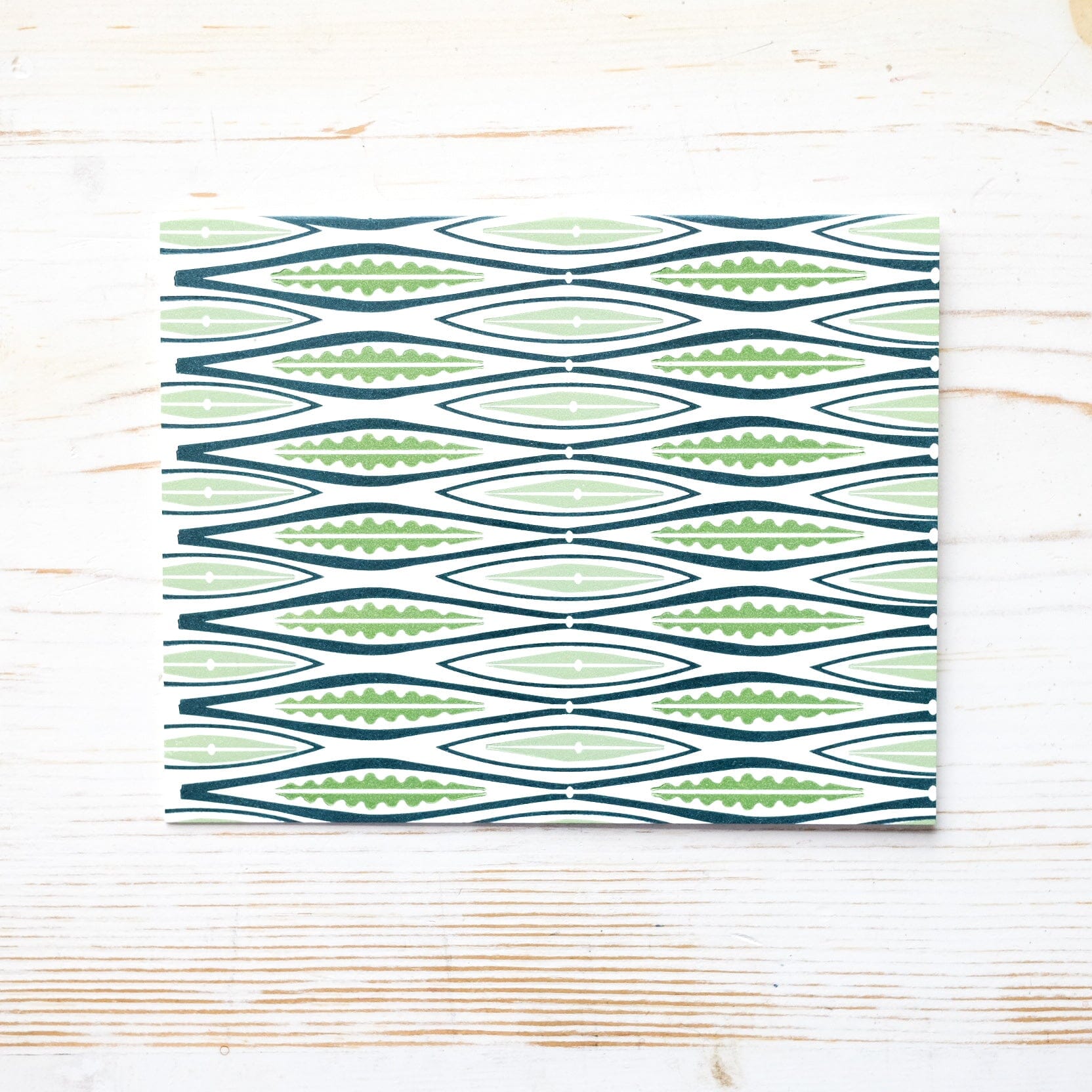 Abstract Leaves Greeting Card Greeting Card Papillon Press 