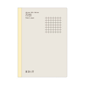 EDiT A6 Notebook Notebook MARK'S Inc. 5 mm Grid 
