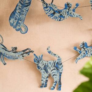 Alley Cats Sewn Garland