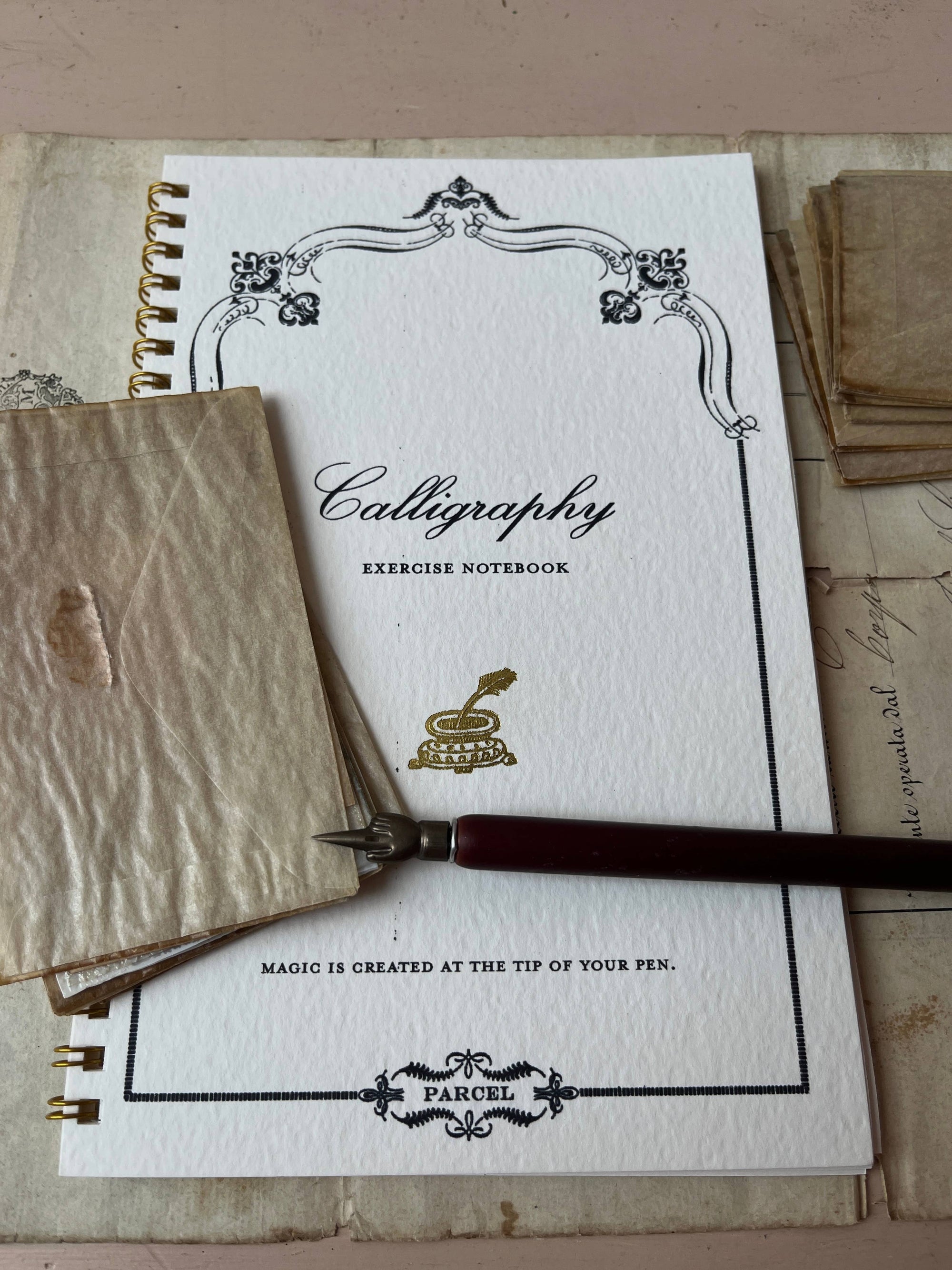 Parcel Calligraphy Notebook Parcel 