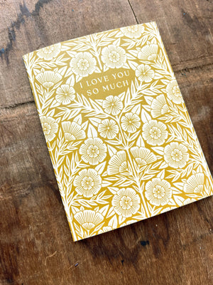 "I Love You So Much," Greeting Card Greeting Card Katharine Watson 