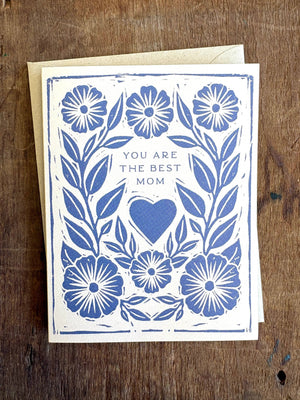 "You are the Best Mom" Greeting Card Greeting Card Katharine Watson 