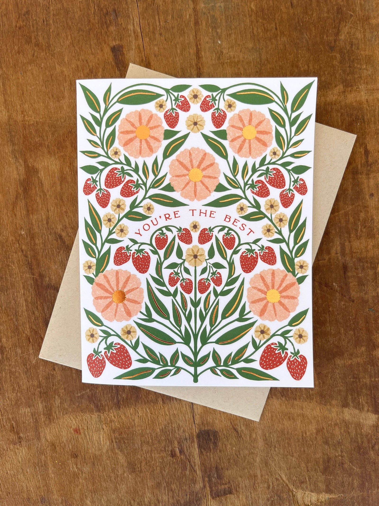 "You're The Best," Greeting Card Greeting Card Katharine Watson 