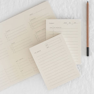 To Do Today Block Notepad Ramona & Ruth 