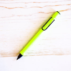 LAMY Safari Mechanical Pencil - Special Edition LAMY Pen LAMY Neon Yellow 