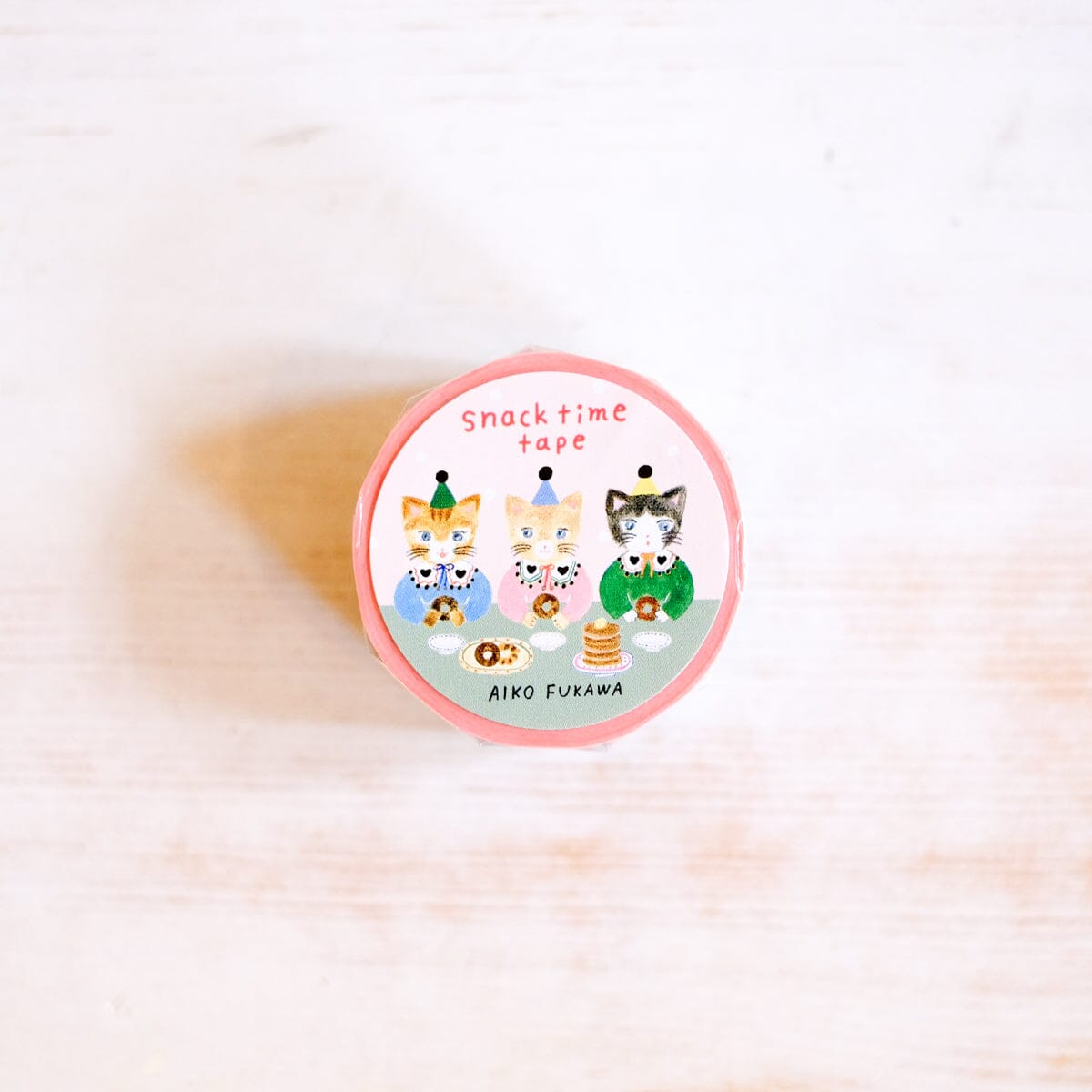 Aito Fukawa Masking Tape - Snack Time Washi Tape Hyogensha 