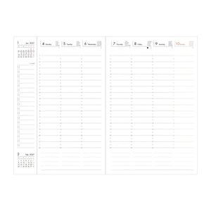 B6 Weekly Vertical Planner(Hourly Layout Oct 2026–Dec 2027) Planner MARK'S Inc. 