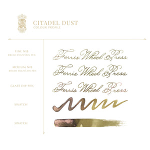 FerriTales - Book of Knights Series - Citadel Dust Bottled Ink Ferris Wheel Press 