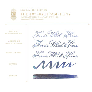 Permanent Ink - Twilight Symphony Bottled Ink Ferris Wheel Press 