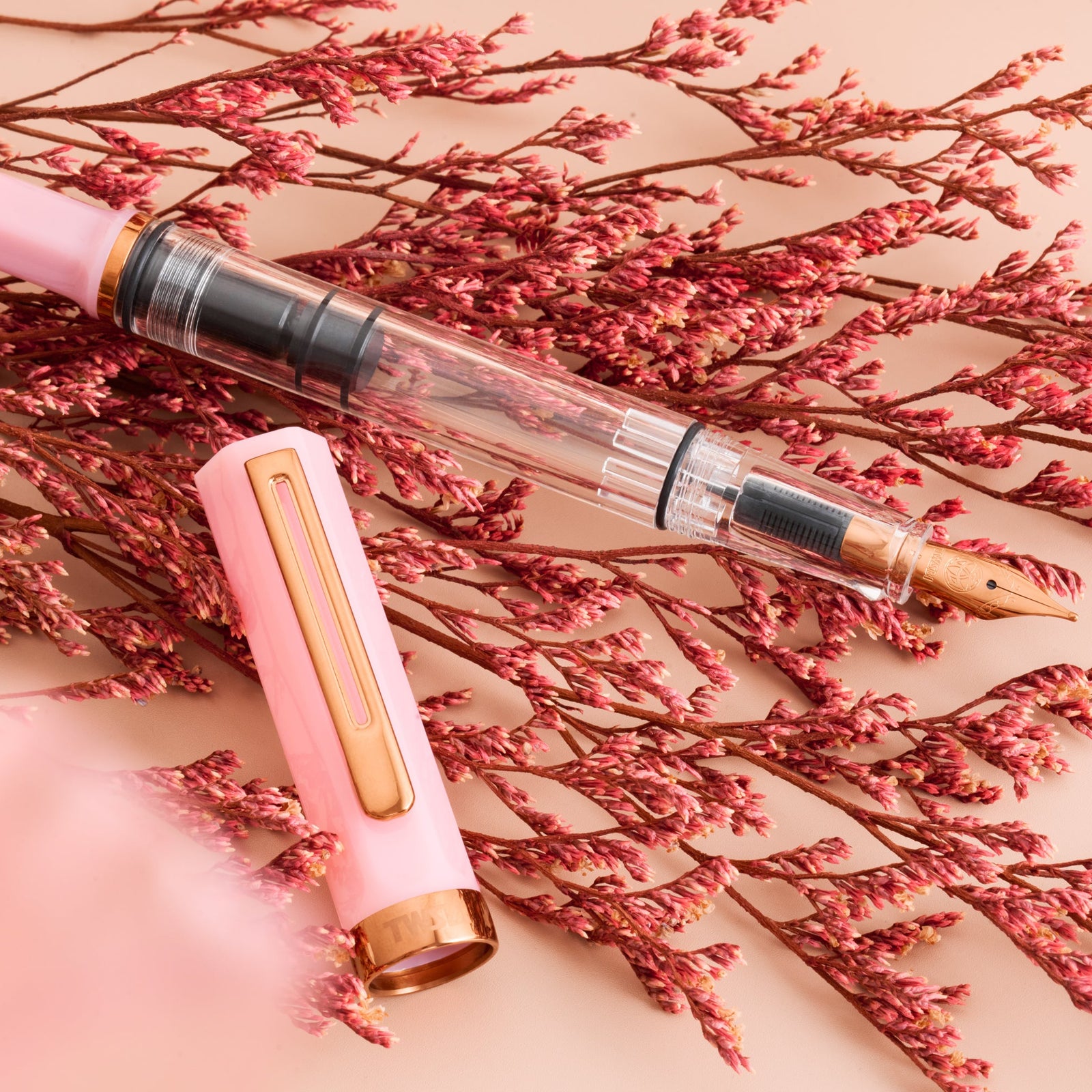 TWSBI ECO Pink Lemonade & Bronze Fountain Pen