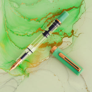 TWSBI ECO Jade Jelly & Bronze Fountain Pen