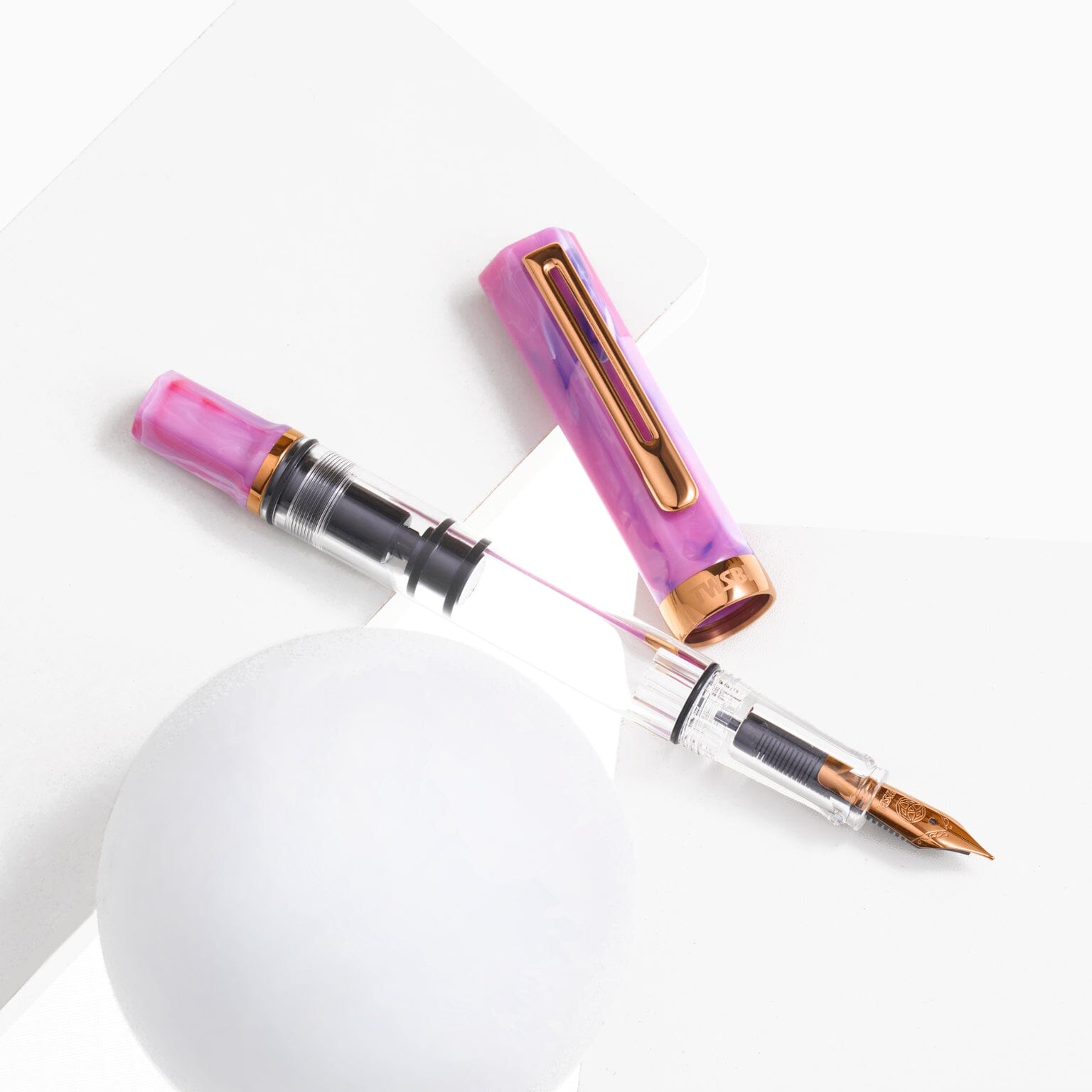 TWSBI ECO Fluorite Purple & Bronze Fountain Pen Fountain Pen TWSBI 