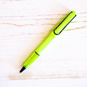 LAMY Safari Rollerball Pen - Special Edition LAMY Pen LAMY Neon Yellow 