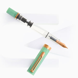 TWSBI ECO Jade Jelly & Bronze Fountain Pen