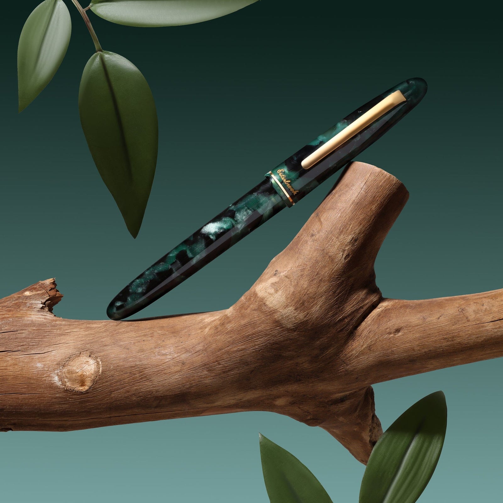 Evergreen Estie Fountain Pen Fountain Pen Papillon Press 