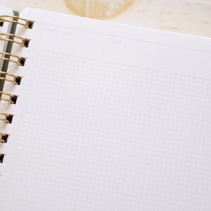 7195 A5 Notebook Wire Bound Notebook Mnemosyne x Kleid 