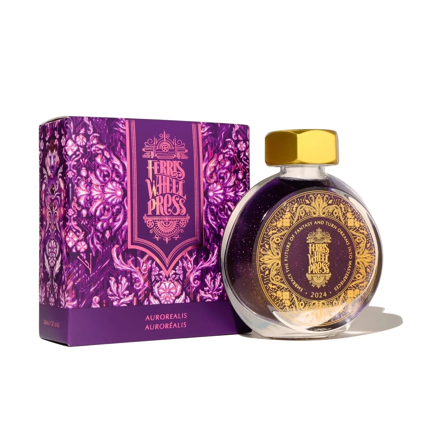 38 ml - Aurorealis 2024 Bottled Ink Ferris Wheel Press 