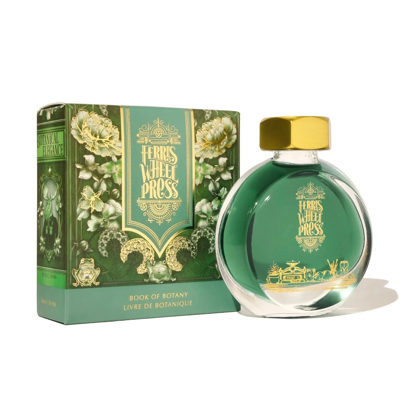38 ml - Book of Botany Bottled Ink Ferris Wheel Press 