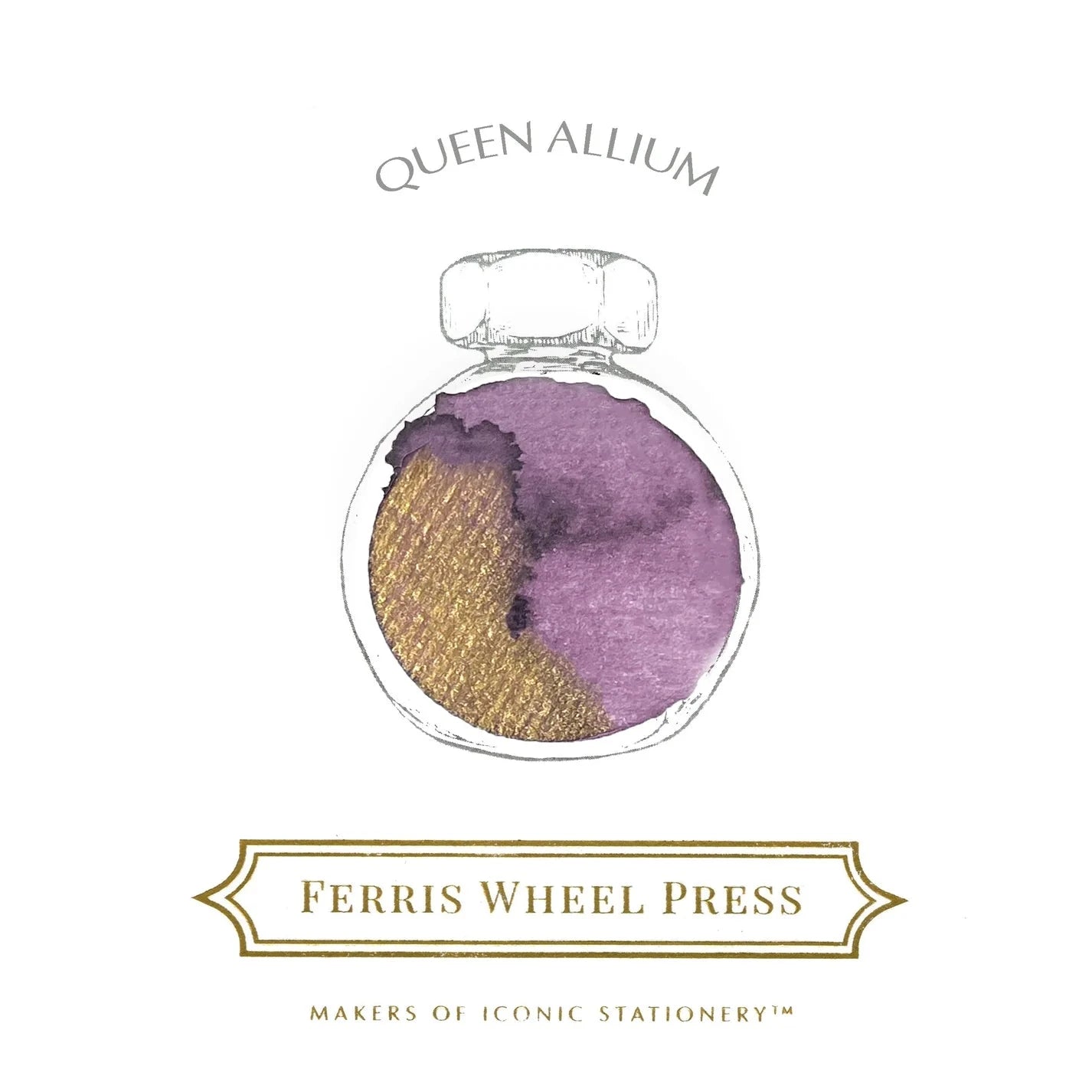 38 ml - Queen Allium Bottled Ink Ferris Wheel Press 