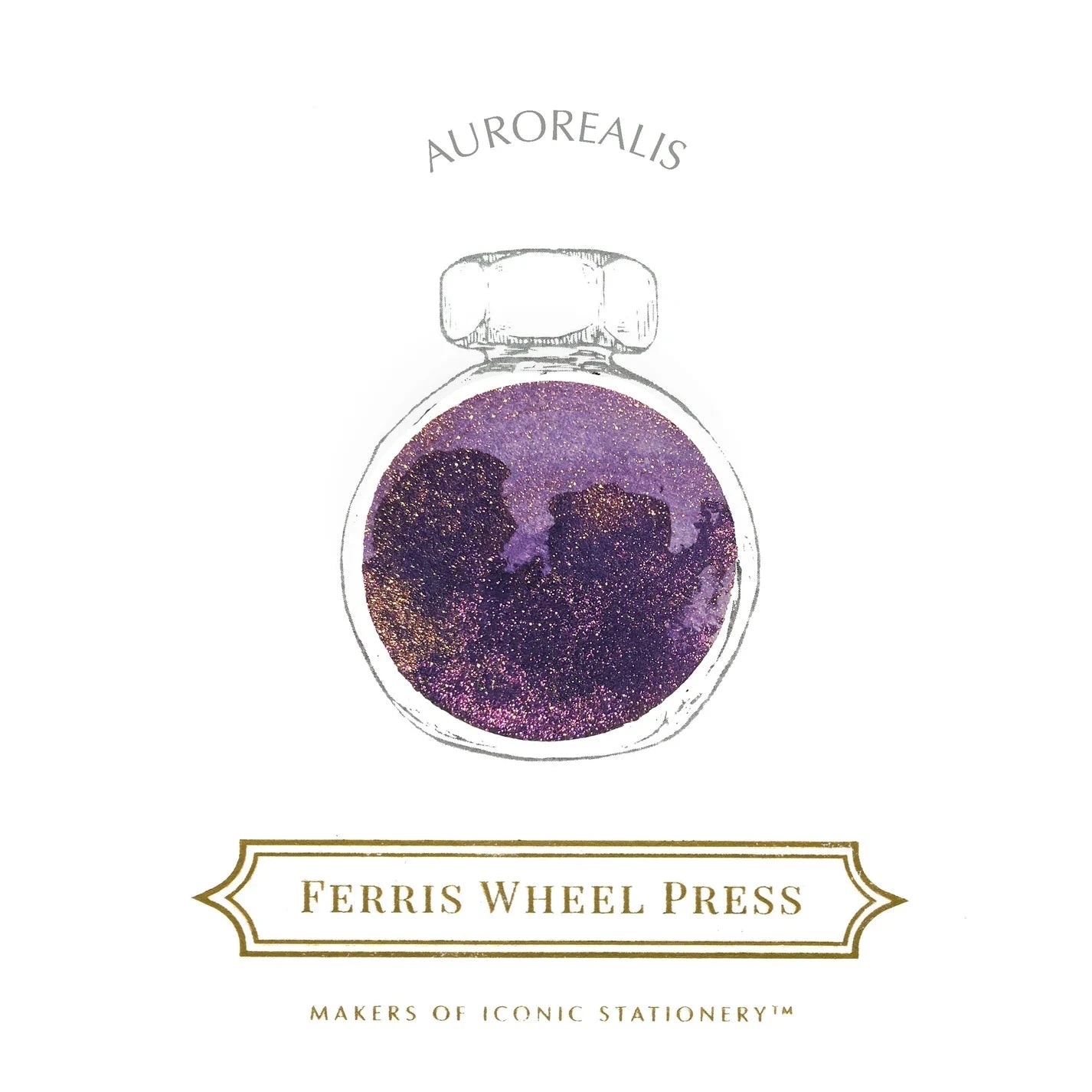 38 ml - Aurorealis 2024 Bottled Ink Ferris Wheel Press 
