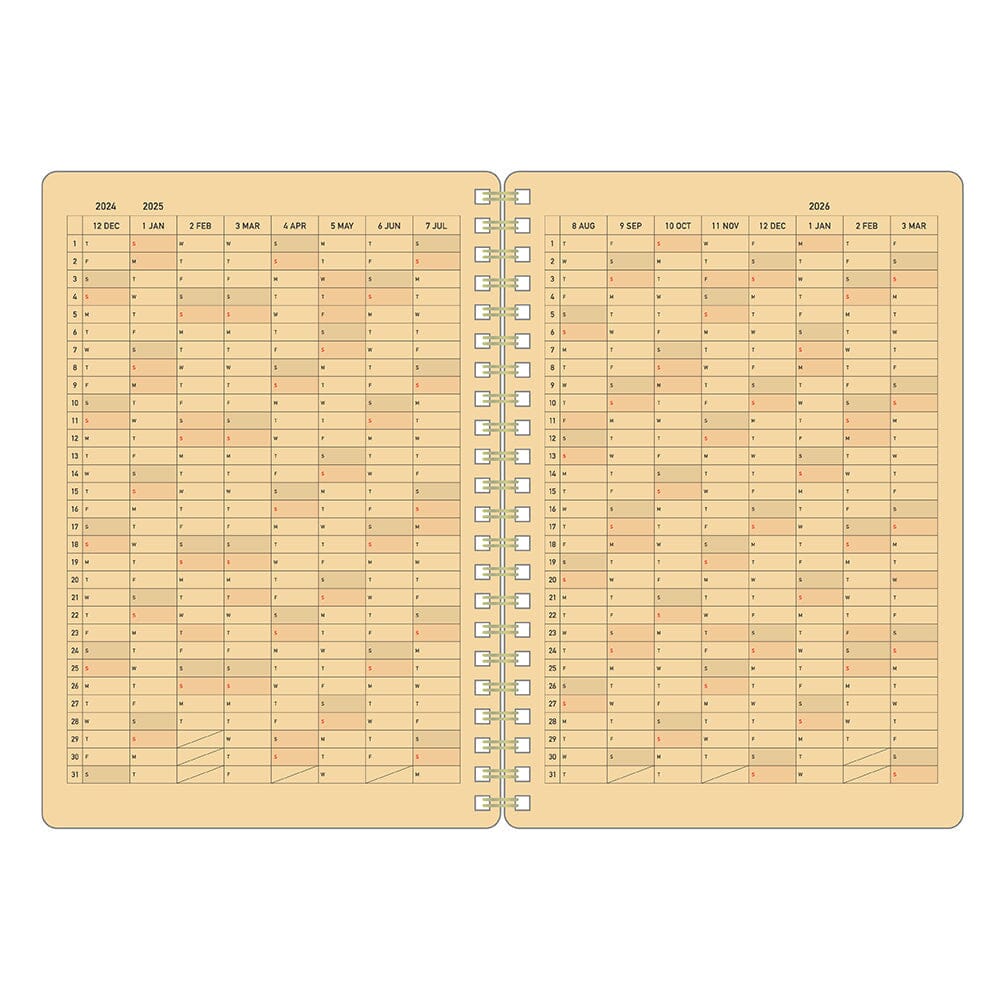 Kleid 2026 Kraft Work Diary Planner Kleid 