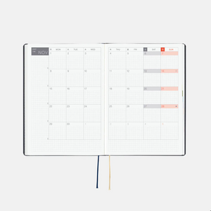 Hobonichi Techo 2027 HON A5 Slash - Navy